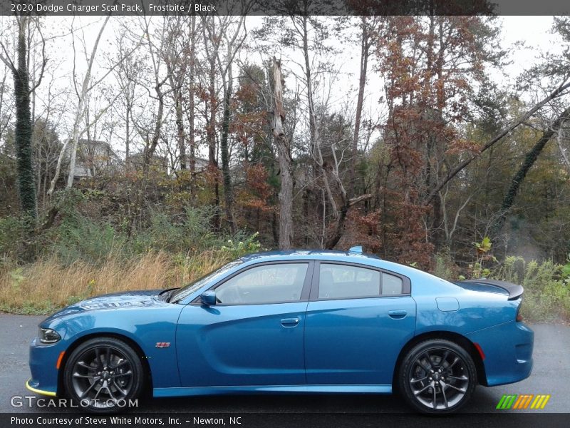 Frostbite / Black 2020 Dodge Charger Scat Pack