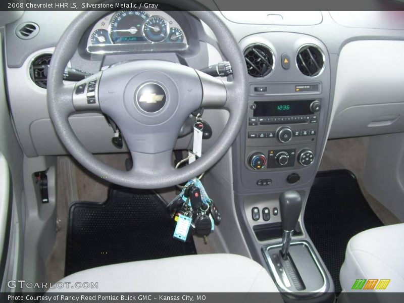 Silverstone Metallic / Gray 2008 Chevrolet HHR LS
