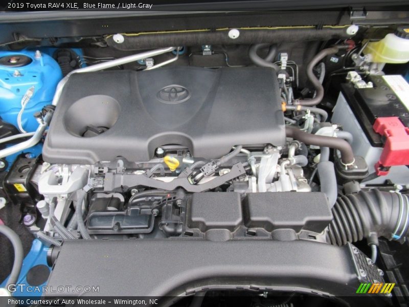 Blue Flame / Light Gray 2019 Toyota RAV4 XLE