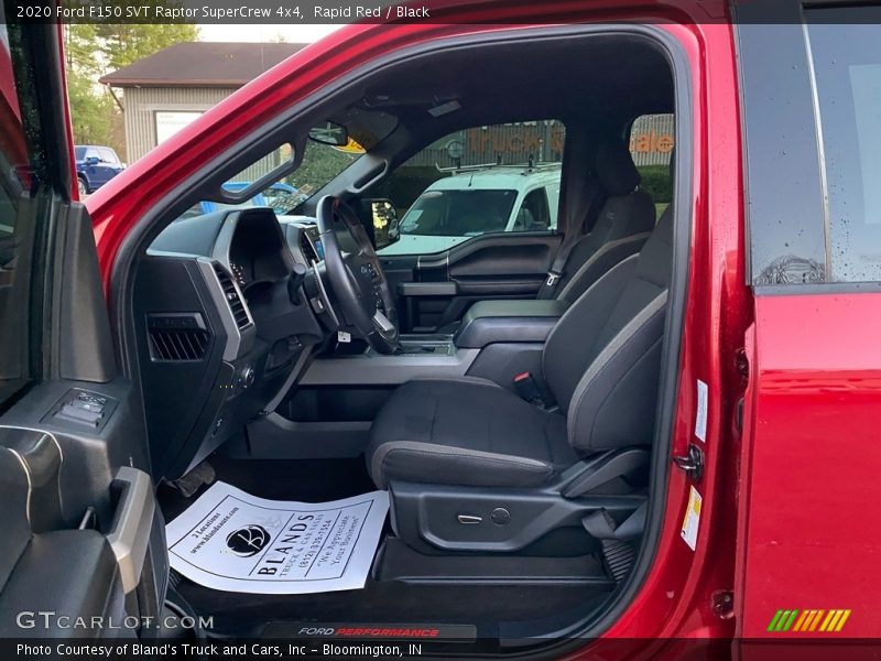 Front Seat of 2020 F150 SVT Raptor SuperCrew 4x4