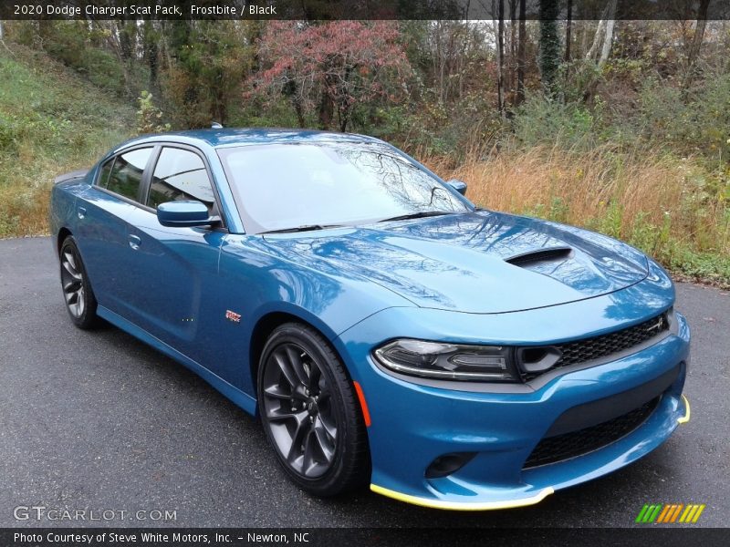 Frostbite / Black 2020 Dodge Charger Scat Pack