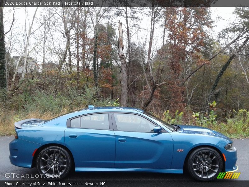 Frostbite / Black 2020 Dodge Charger Scat Pack