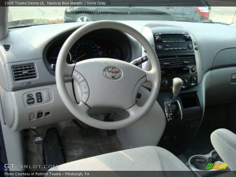 Nautical Blue Metallic / Stone Gray 2006 Toyota Sienna LE