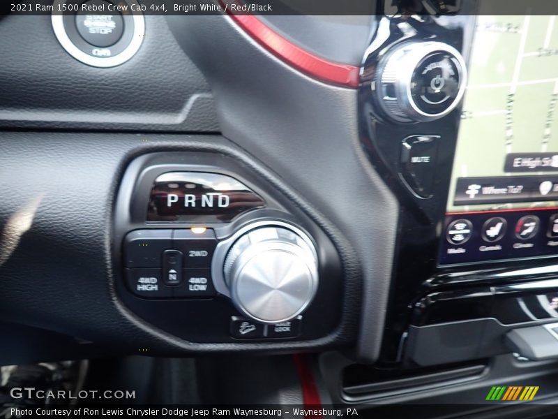 Bright White / Red/Black 2021 Ram 1500 Rebel Crew Cab 4x4