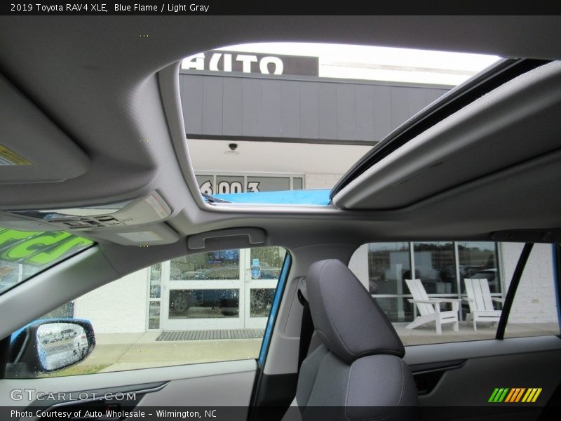 Blue Flame / Light Gray 2019 Toyota RAV4 XLE