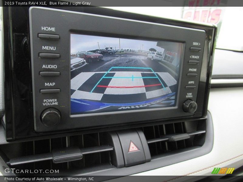 Blue Flame / Light Gray 2019 Toyota RAV4 XLE