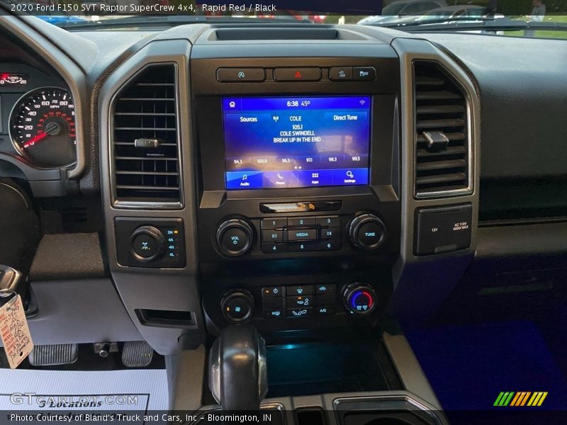 Controls of 2020 F150 SVT Raptor SuperCrew 4x4
