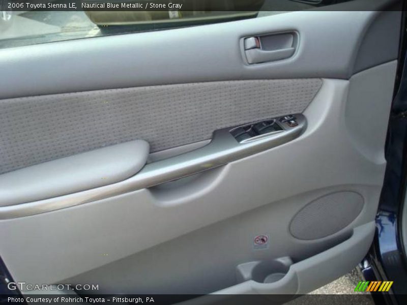 Nautical Blue Metallic / Stone Gray 2006 Toyota Sienna LE