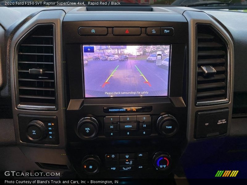 Controls of 2020 F150 SVT Raptor SuperCrew 4x4