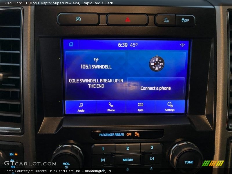 Controls of 2020 F150 SVT Raptor SuperCrew 4x4