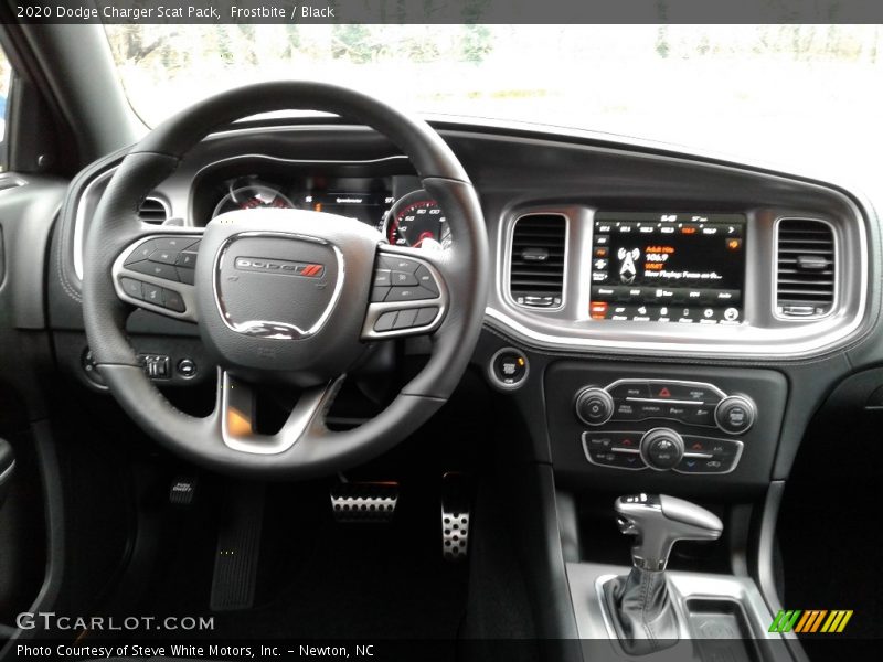 Frostbite / Black 2020 Dodge Charger Scat Pack