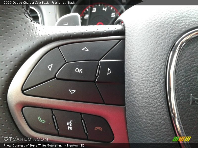 Frostbite / Black 2020 Dodge Charger Scat Pack