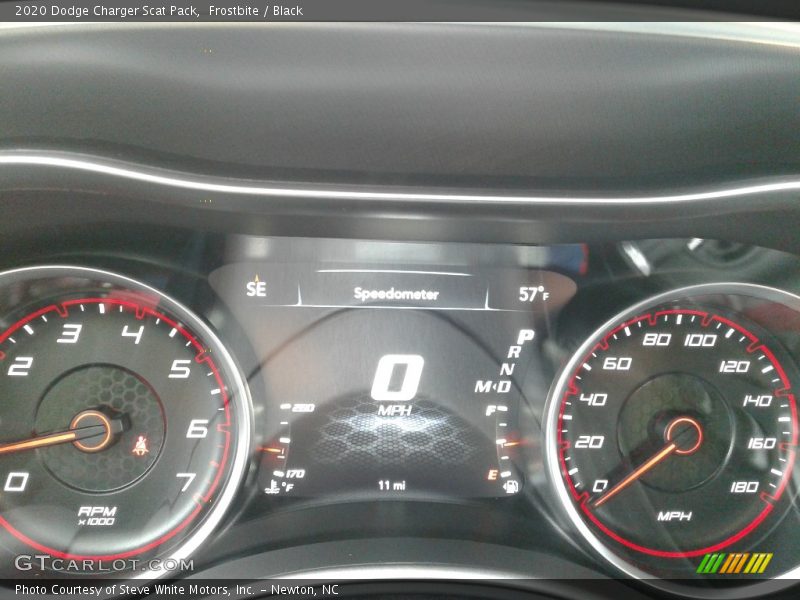 Frostbite / Black 2020 Dodge Charger Scat Pack