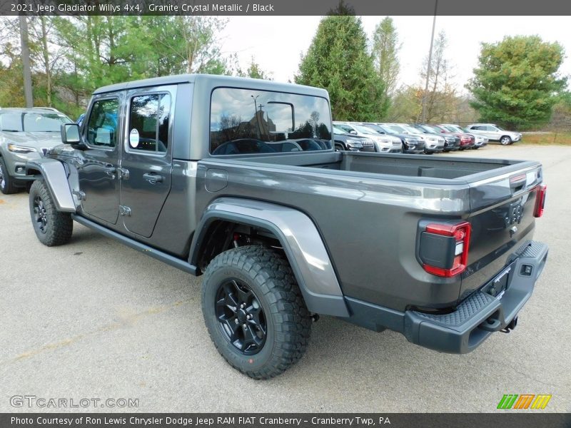  2021 Gladiator Willys 4x4 Granite Crystal Metallic