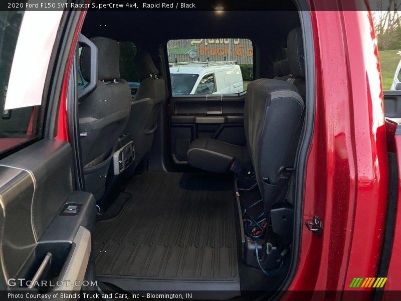 Rear Seat of 2020 F150 SVT Raptor SuperCrew 4x4