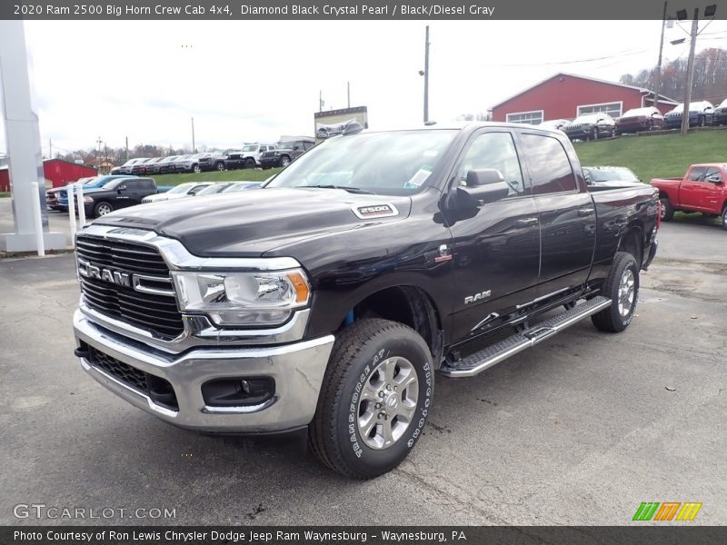 Diamond Black Crystal Pearl / Black/Diesel Gray 2020 Ram 2500 Big Horn Crew Cab 4x4