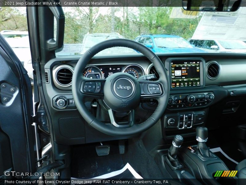 Granite Crystal Metallic / Black 2021 Jeep Gladiator Willys 4x4
