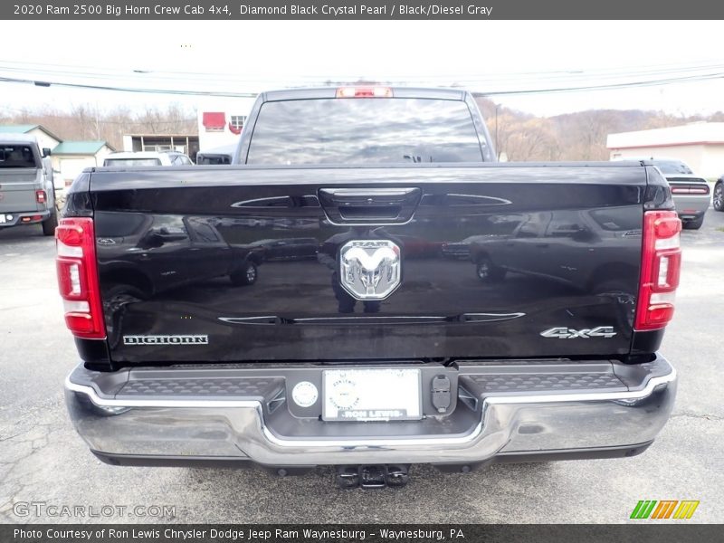Diamond Black Crystal Pearl / Black/Diesel Gray 2020 Ram 2500 Big Horn Crew Cab 4x4