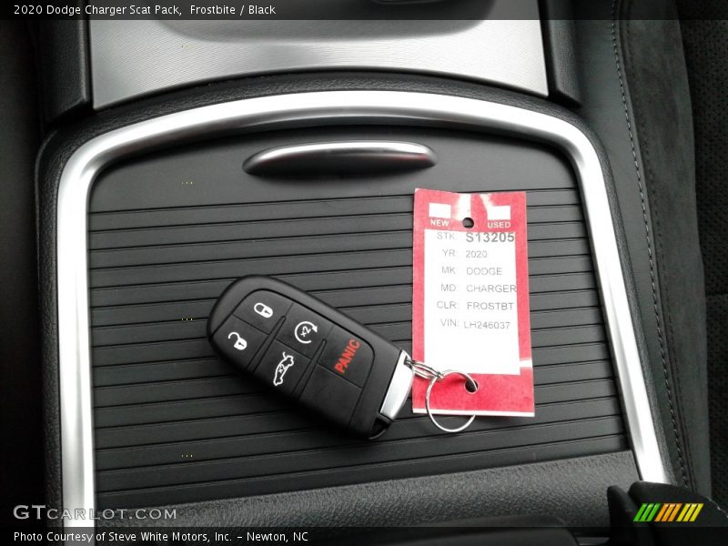 Frostbite / Black 2020 Dodge Charger Scat Pack