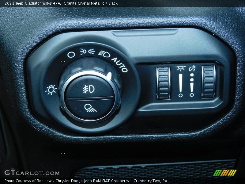 Granite Crystal Metallic / Black 2021 Jeep Gladiator Willys 4x4