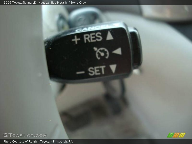 Nautical Blue Metallic / Stone Gray 2006 Toyota Sienna LE