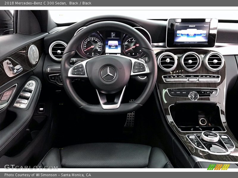 Black / Black 2018 Mercedes-Benz C 300 Sedan