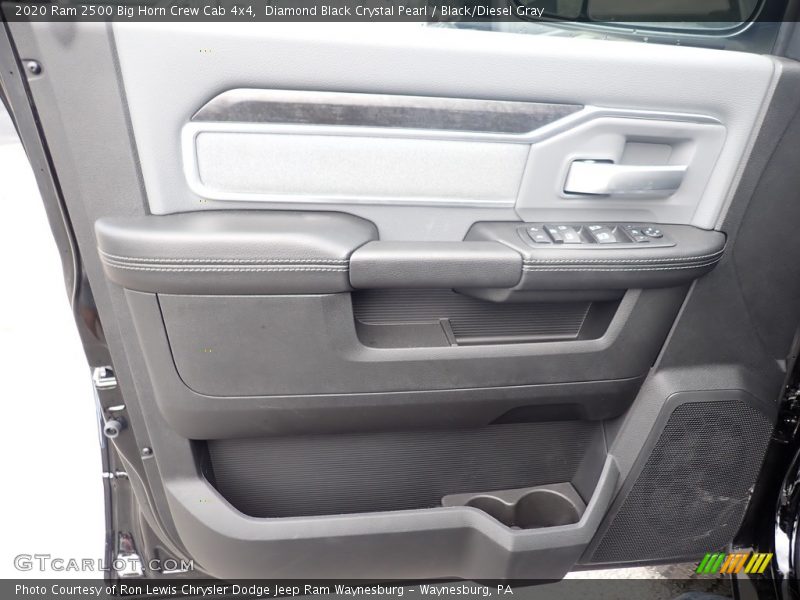 Diamond Black Crystal Pearl / Black/Diesel Gray 2020 Ram 2500 Big Horn Crew Cab 4x4