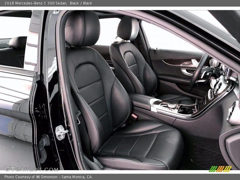 Black / Black 2018 Mercedes-Benz C 300 Sedan