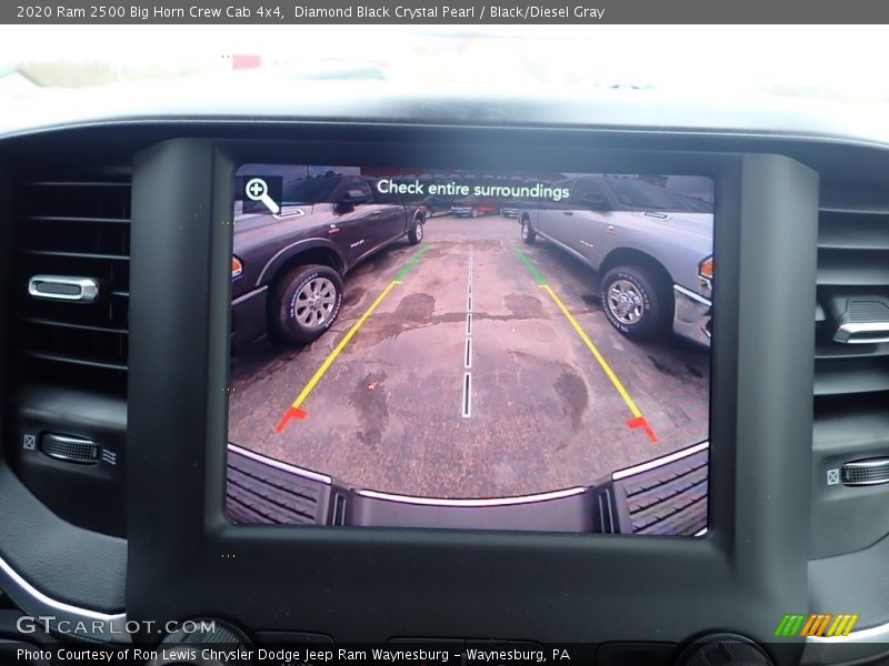 Diamond Black Crystal Pearl / Black/Diesel Gray 2020 Ram 2500 Big Horn Crew Cab 4x4