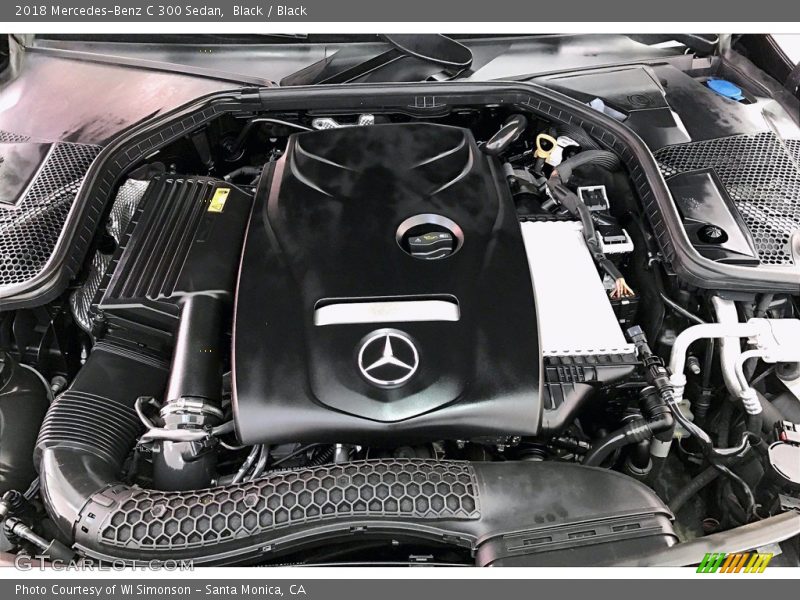Black / Black 2018 Mercedes-Benz C 300 Sedan