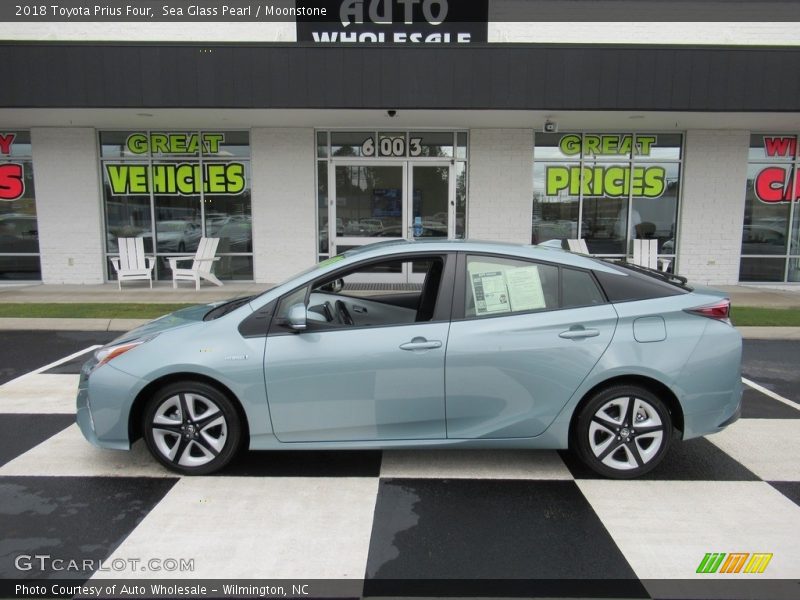 Sea Glass Pearl / Moonstone 2018 Toyota Prius Four
