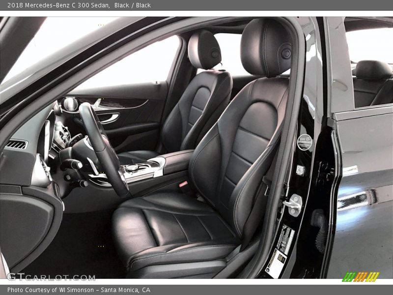 Black / Black 2018 Mercedes-Benz C 300 Sedan