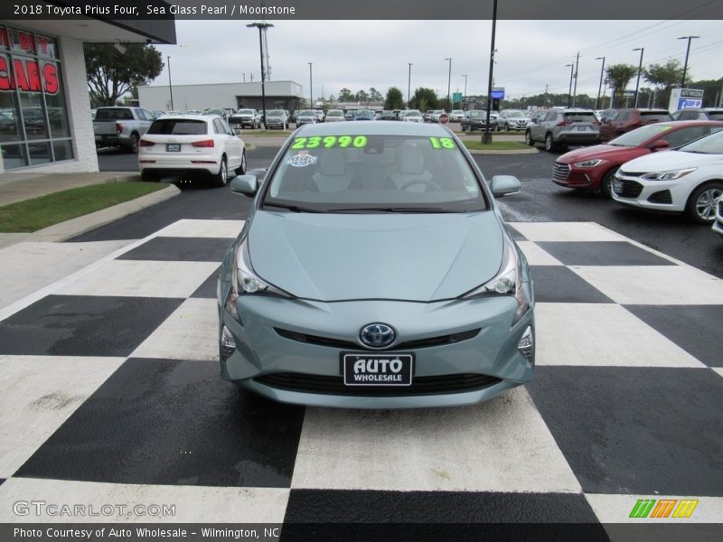 Sea Glass Pearl / Moonstone 2018 Toyota Prius Four