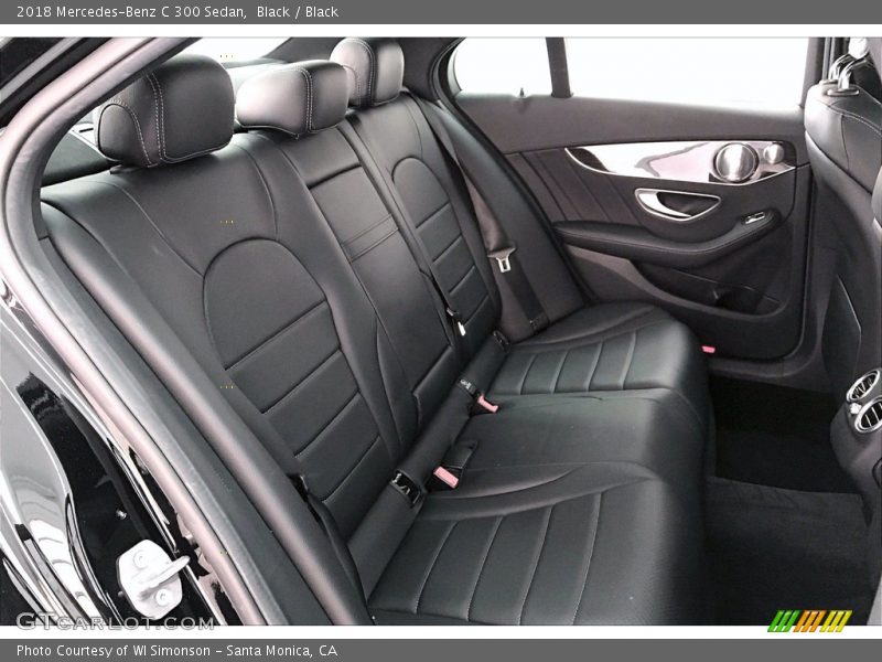 Black / Black 2018 Mercedes-Benz C 300 Sedan