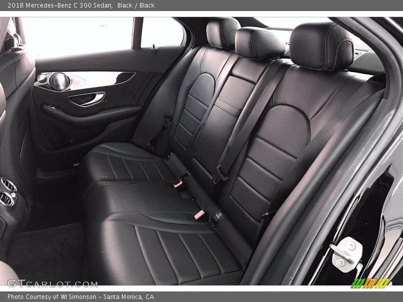 Black / Black 2018 Mercedes-Benz C 300 Sedan