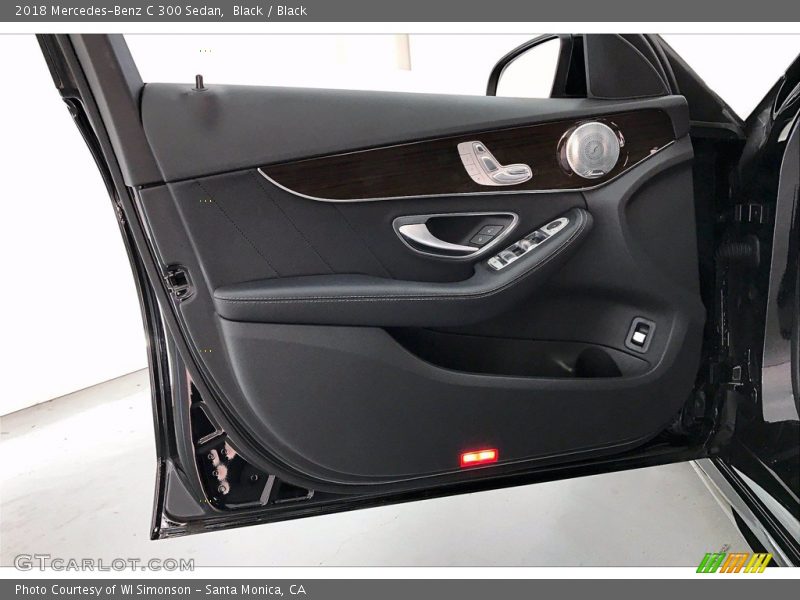 Black / Black 2018 Mercedes-Benz C 300 Sedan
