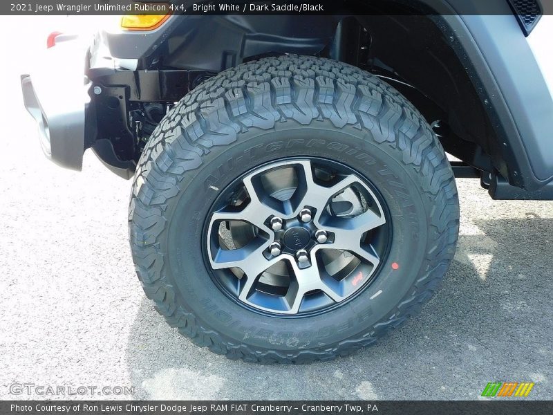 Bright White / Dark Saddle/Black 2021 Jeep Wrangler Unlimited Rubicon 4x4