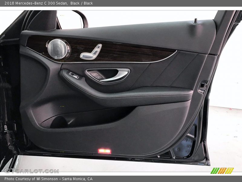 Black / Black 2018 Mercedes-Benz C 300 Sedan