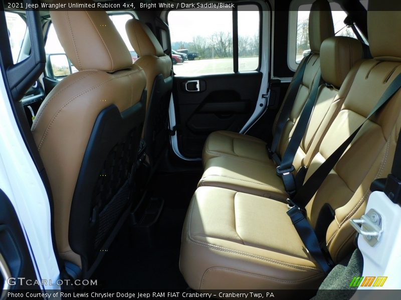Bright White / Dark Saddle/Black 2021 Jeep Wrangler Unlimited Rubicon 4x4