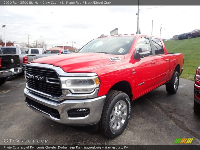 Flame Red / Black/Diesel Gray 2020 Ram 2500 Big Horn Crew Cab 4x4
