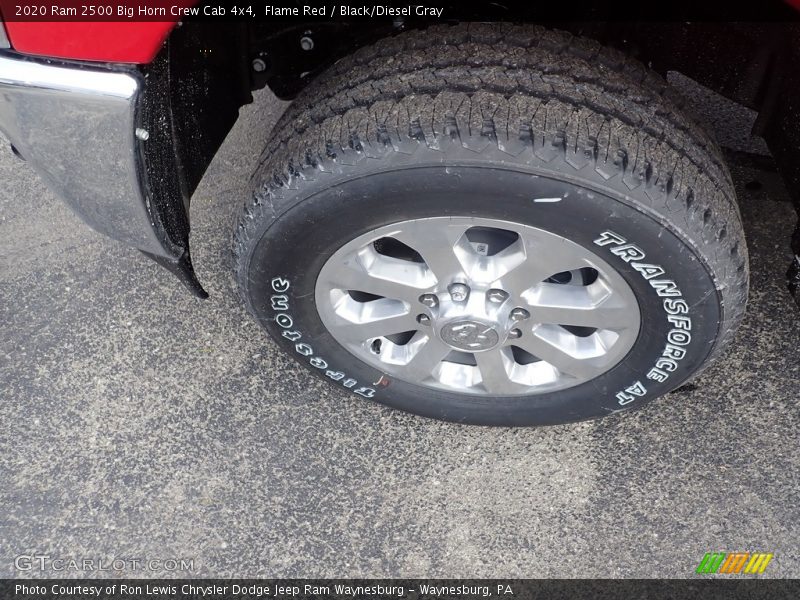 Flame Red / Black/Diesel Gray 2020 Ram 2500 Big Horn Crew Cab 4x4