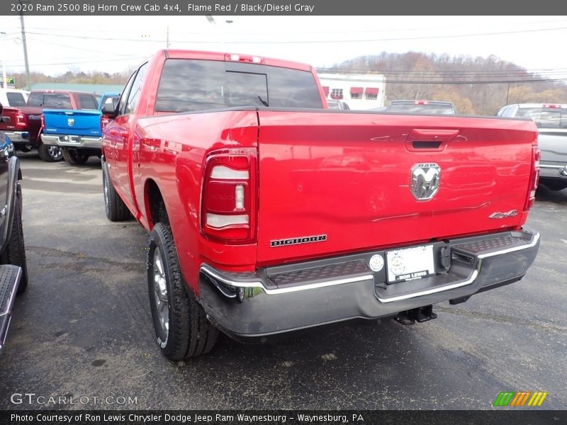 Flame Red / Black/Diesel Gray 2020 Ram 2500 Big Horn Crew Cab 4x4