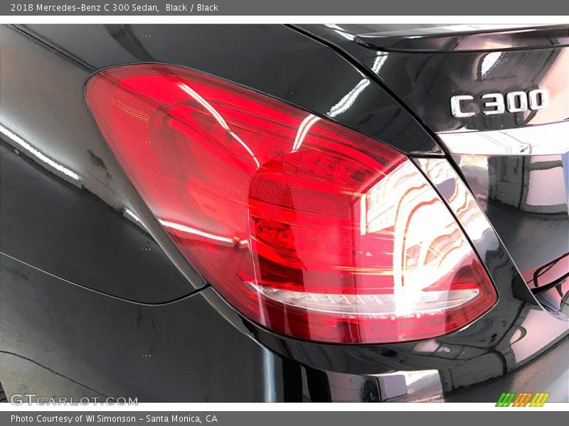 Black / Black 2018 Mercedes-Benz C 300 Sedan