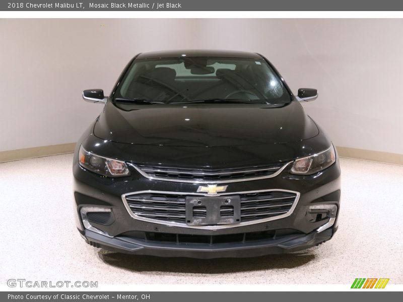 Mosaic Black Metallic / Jet Black 2018 Chevrolet Malibu LT