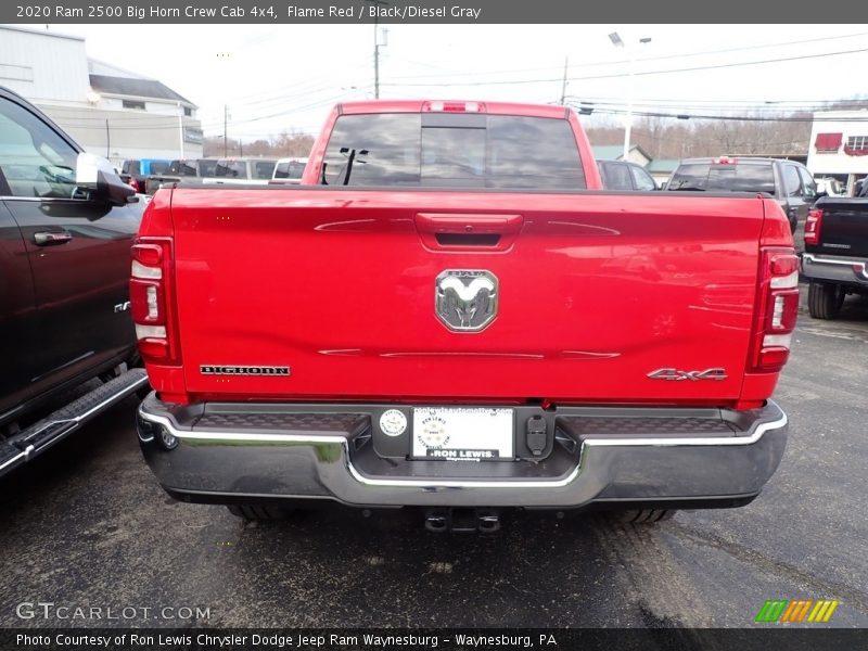 Flame Red / Black/Diesel Gray 2020 Ram 2500 Big Horn Crew Cab 4x4