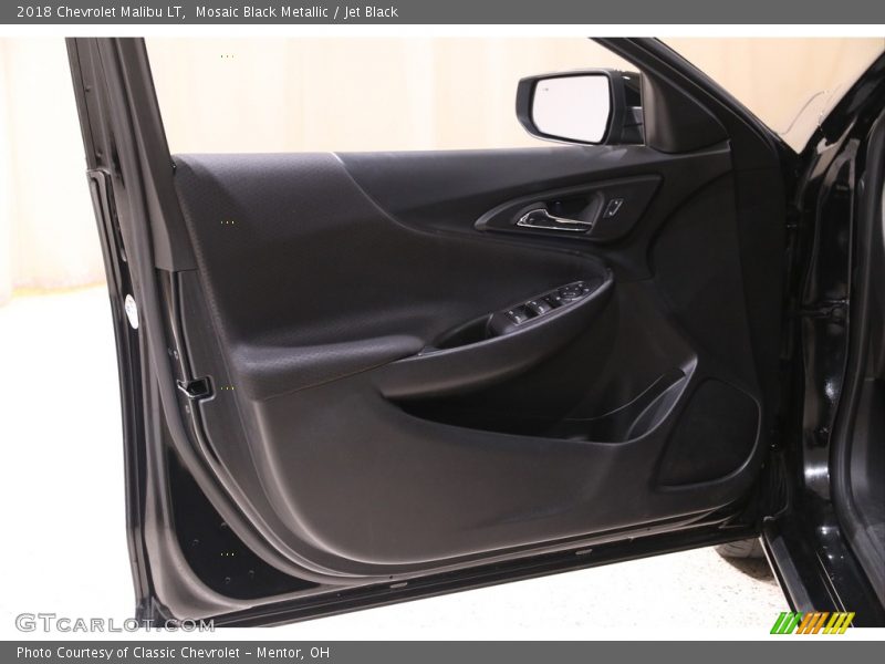 Mosaic Black Metallic / Jet Black 2018 Chevrolet Malibu LT