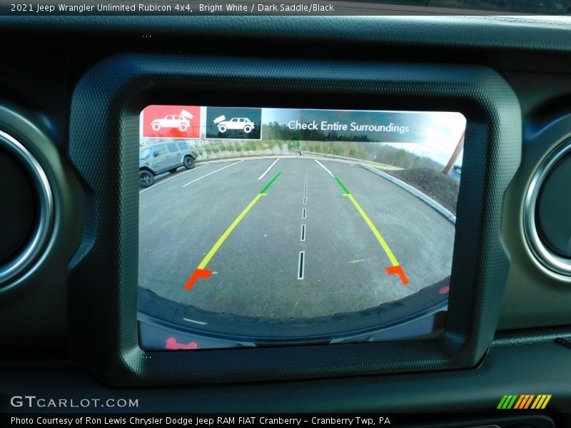 Bright White / Dark Saddle/Black 2021 Jeep Wrangler Unlimited Rubicon 4x4