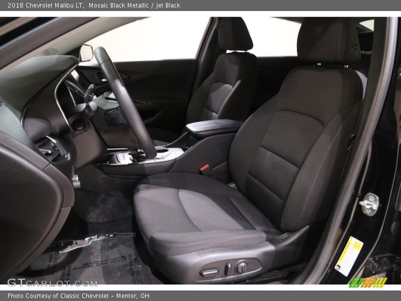 Mosaic Black Metallic / Jet Black 2018 Chevrolet Malibu LT