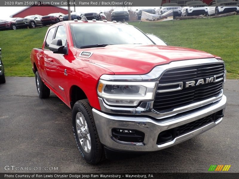 Flame Red / Black/Diesel Gray 2020 Ram 2500 Big Horn Crew Cab 4x4