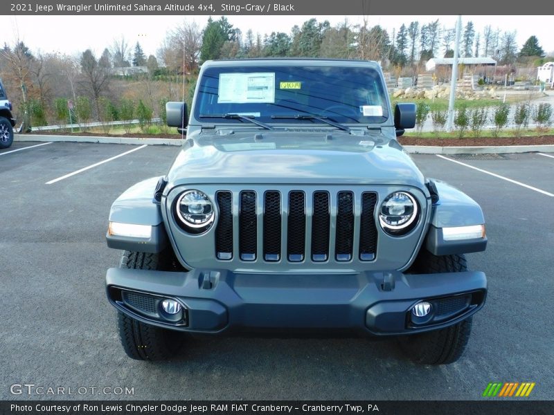 Sting-Gray / Black 2021 Jeep Wrangler Unlimited Sahara Altitude 4x4